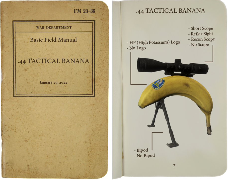 The Banana Gun at Fallout 4 Nexus - Mods and community